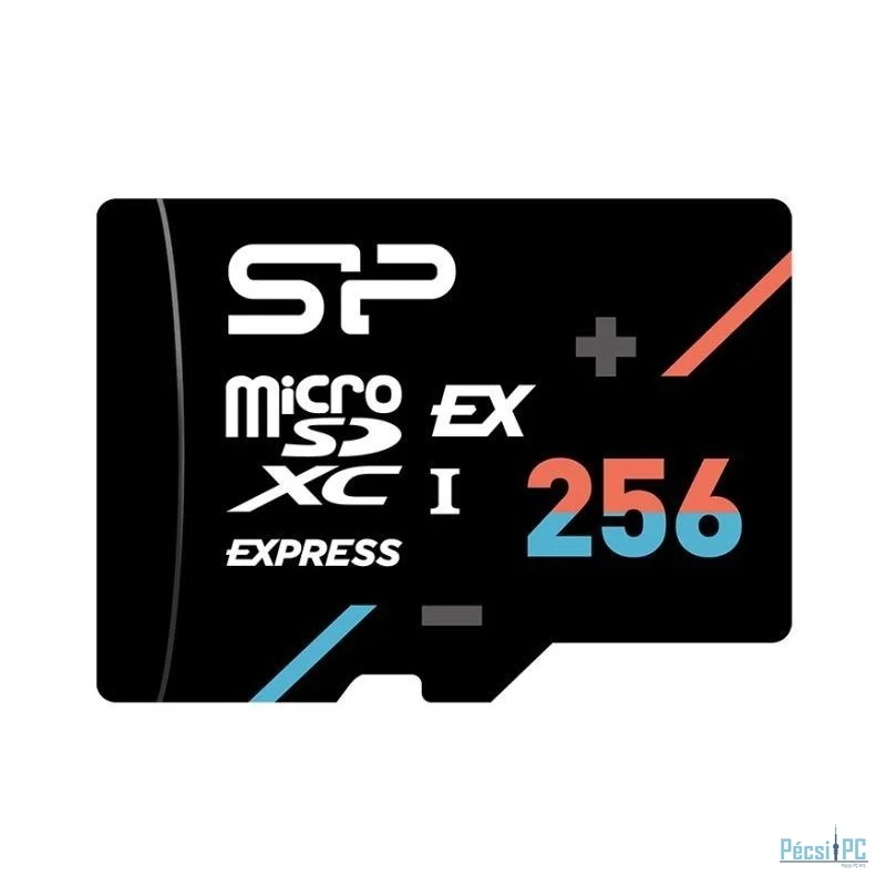 Silicon Power 256GB microSDXC Hypera Class 10 U3 V30 A1 adapter nélkül