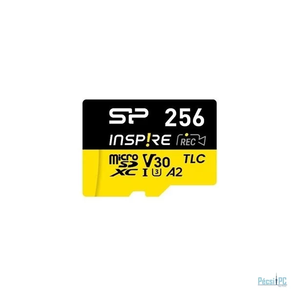 Silicon Power 256GB microSDXC Inspire UHS-1 U3 V30 A2 +adapterrel