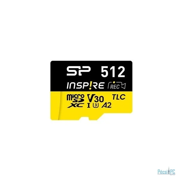 Silicon Power 512GB microSDXC Inspire UHS-1 U3 V30 A2 +adapterrel