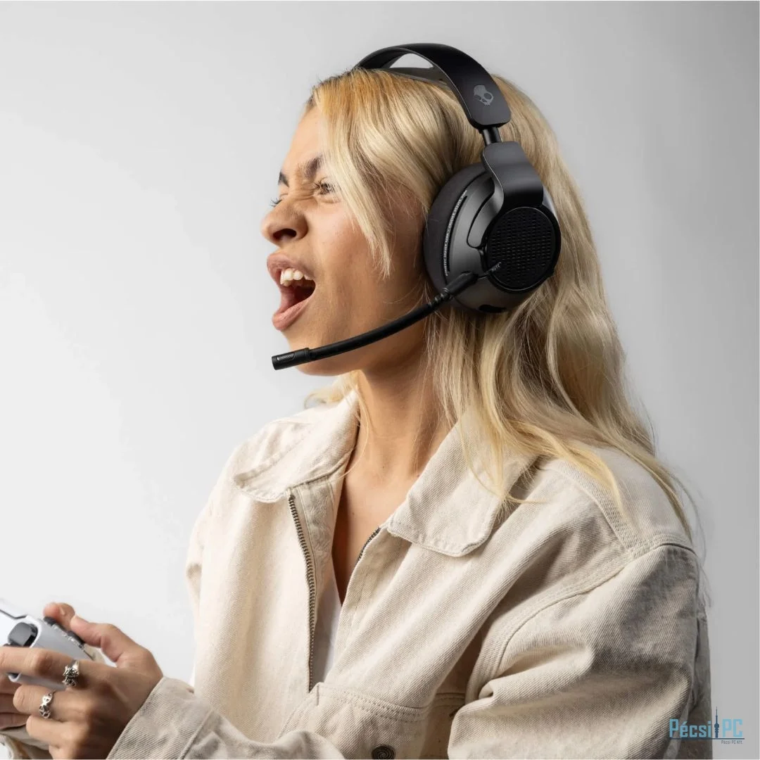 Skullcandy Crusher PLYR 720 Wireless Bluetooth Gamer Headset Black/Green