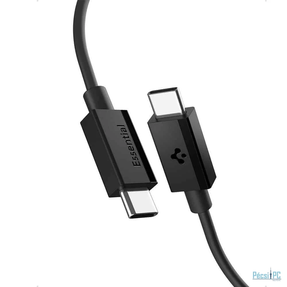 Spigen Essential USB-C to USB-C 60W cable 2m Black