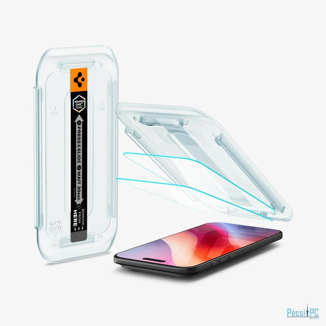 Spigen Glass tR EZ Fit for iPhone Air 2 Pack Transparency