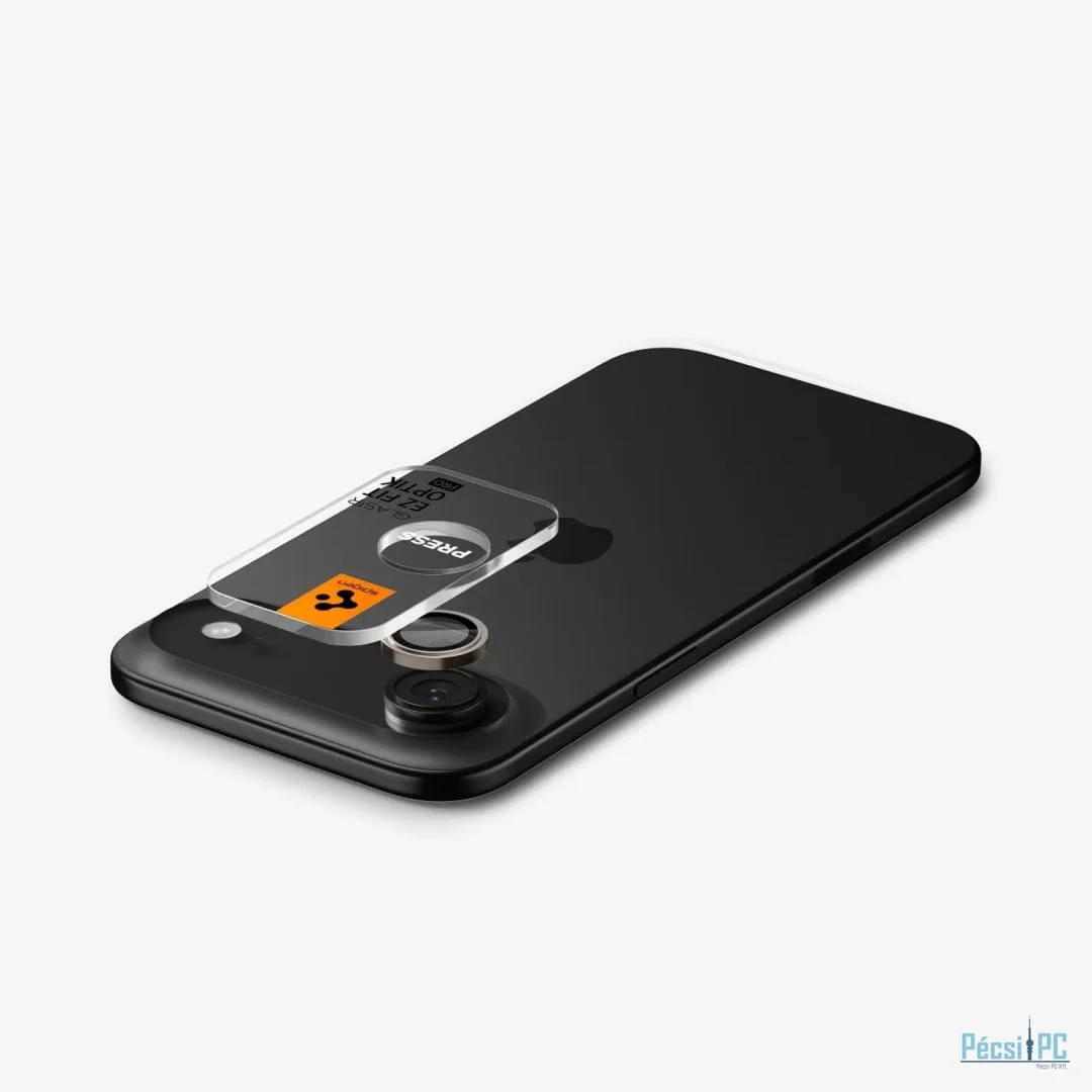 Spigen Glass tR EZ Fit Optik Pro 2 Pack for iPhone Air Gold