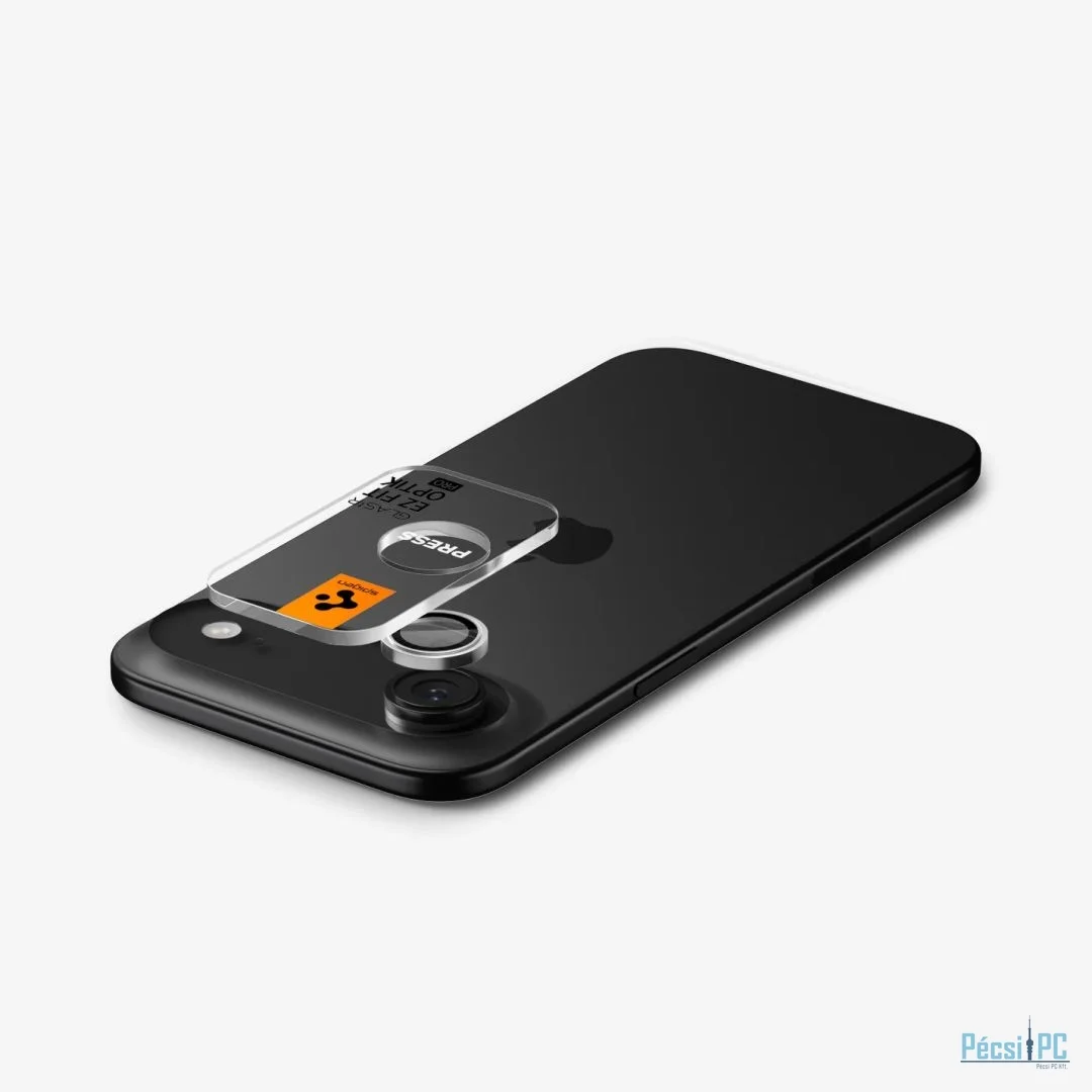 Spigen Glass tR EZ Fit Optik Pro Lens Protector for iPhone Air 2 Pack Silver