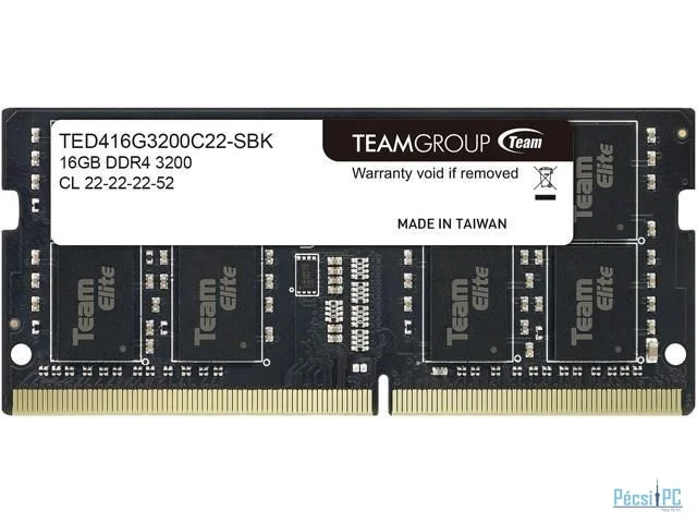 TeamGroup 16GB DDR4 3200MHz Elite SODIMM
