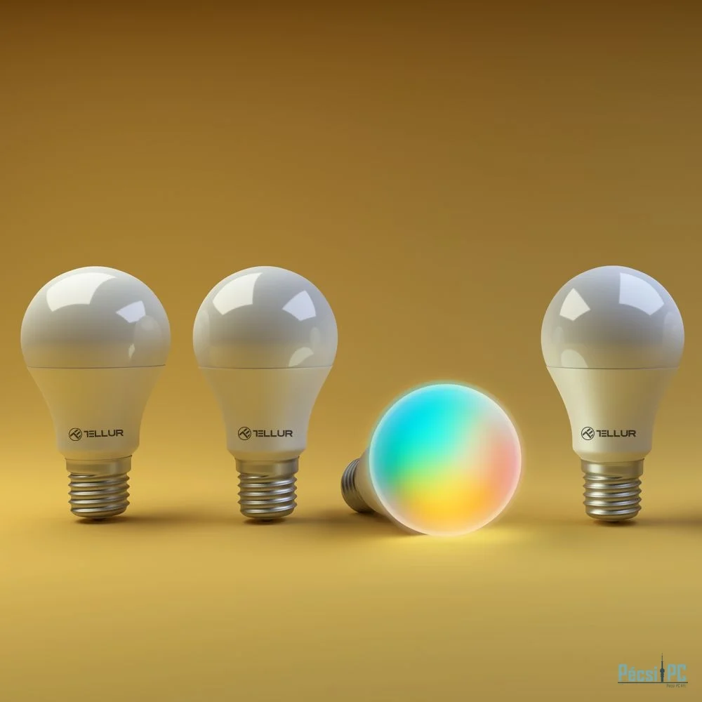 Tellur WiFi Bulb E27 10W White/RGB Dimmable