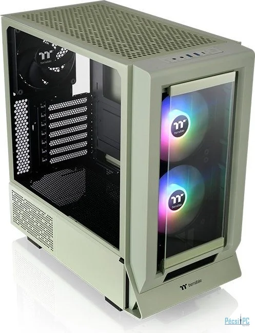 Thermaltake Ceres 350 MX Tempered Glass Matcha Green