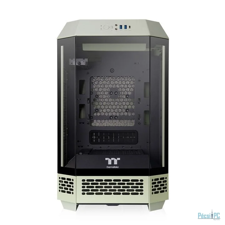 Thermaltake The Tower 250 Mini Tower Chassis Tempered Glass Matcha Green