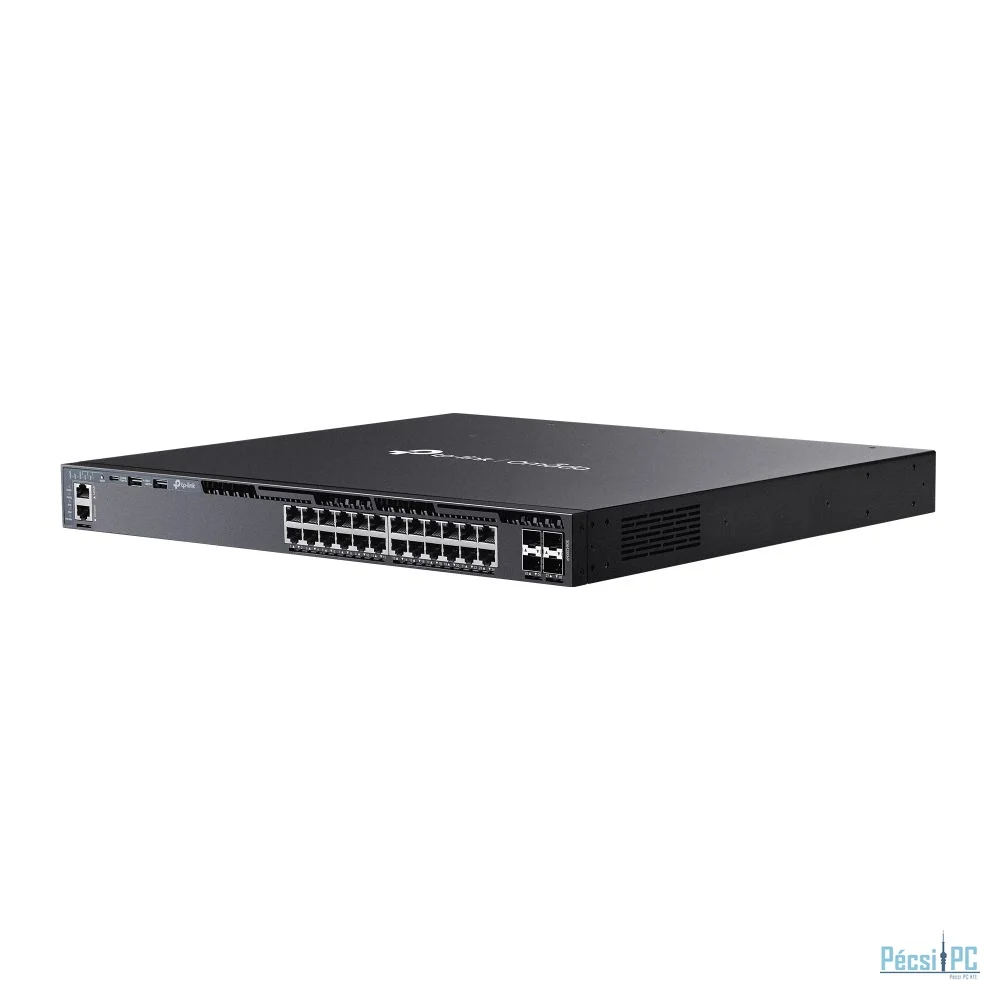 TP-Link SG6428XHP Omada 24-Port Gigabit Stackable L3 Managed PoE+ Switch with 4 10G Slots