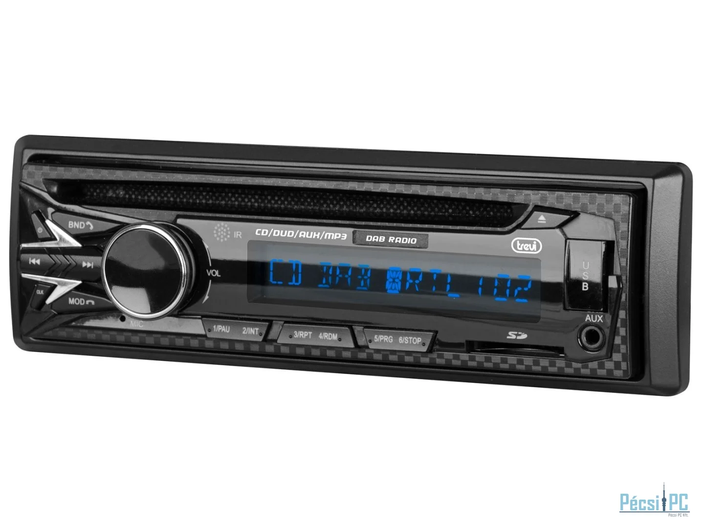 Trevi XCD 5790 DAB AutóHiFi fejegység