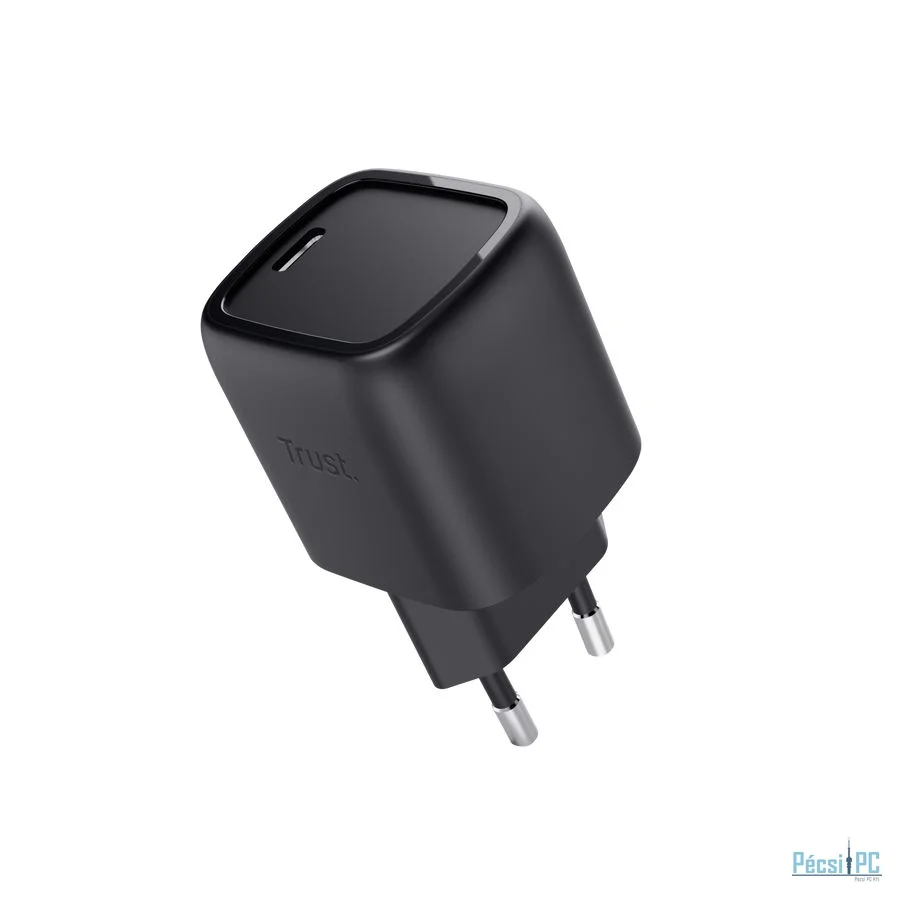 Trust Maxo 30W USB-C GaN Charger Black