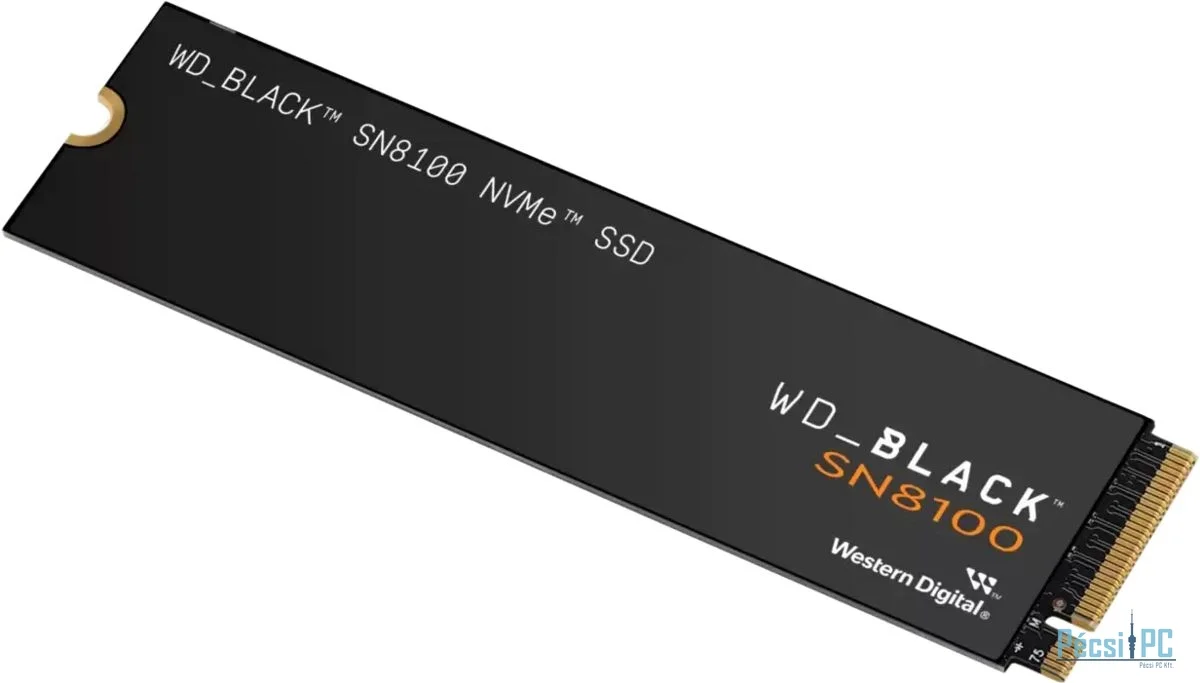 Western Digital 1TB M.2 2280 NVMe SN8100 Black