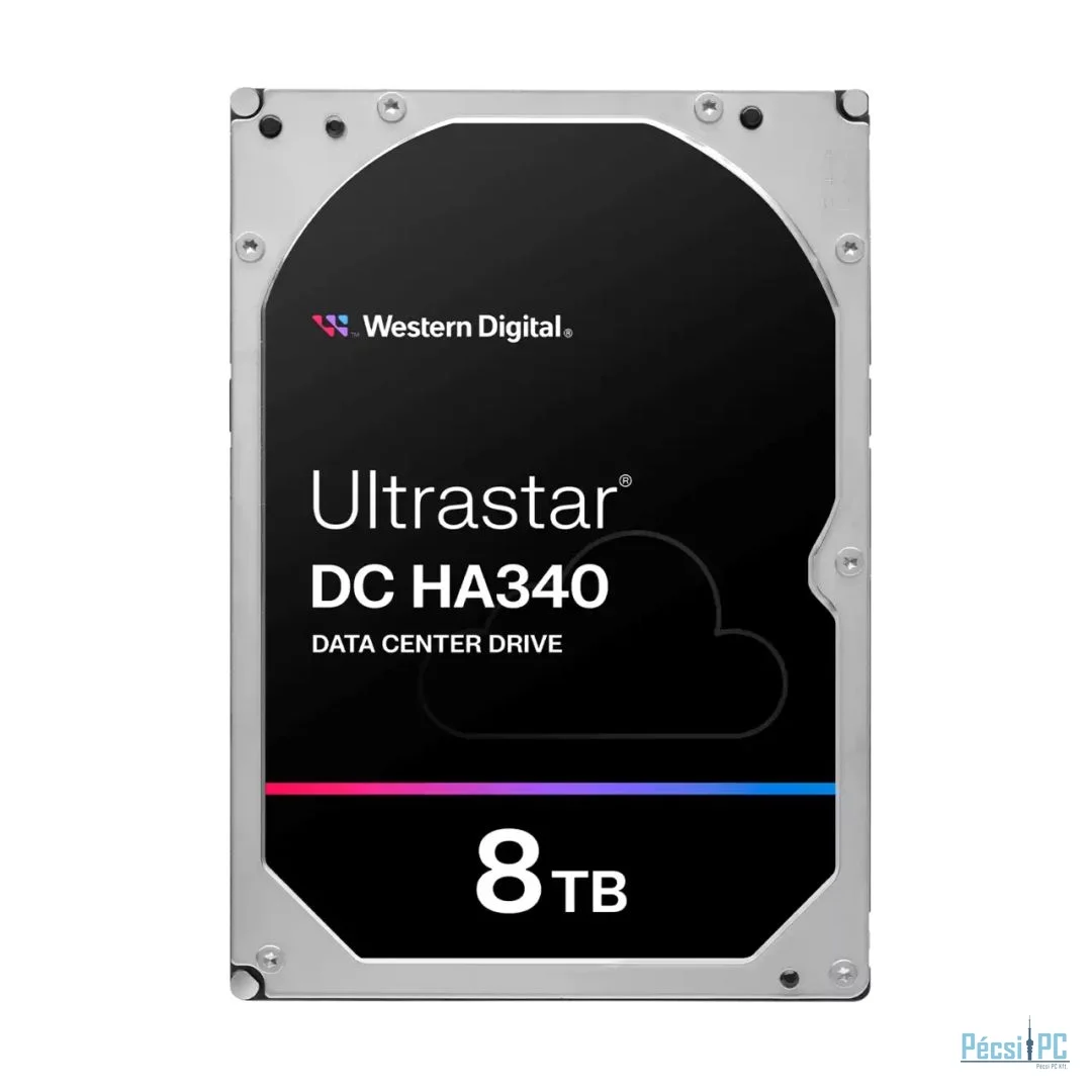 Western Digital 8TB 7200rpm SATA-600 256MB Ultrastar DC HA340 WUS721208BLE6L4
