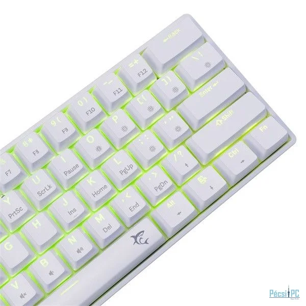 White Shark Shinobi 2 Gaming Keyboard White HU
