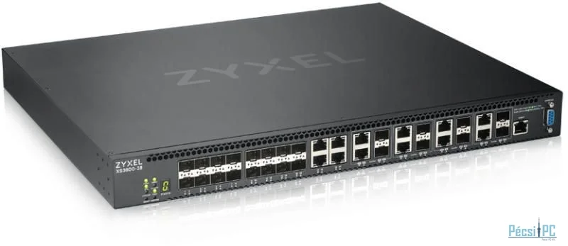ZyXEL XS3800-28 28-port 10GbE L3 Aggregation Switch