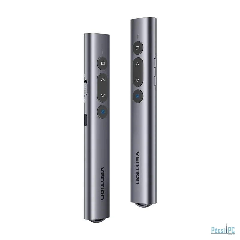 Vention Pointer & Prezenter Wireless Presenter Green Laser Gray