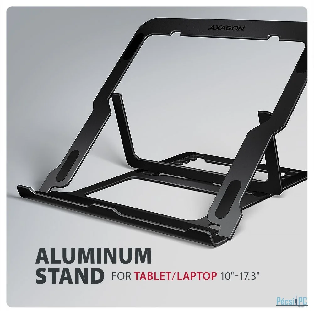 AXAGON STND-LAB stand for laptops and tablets Black