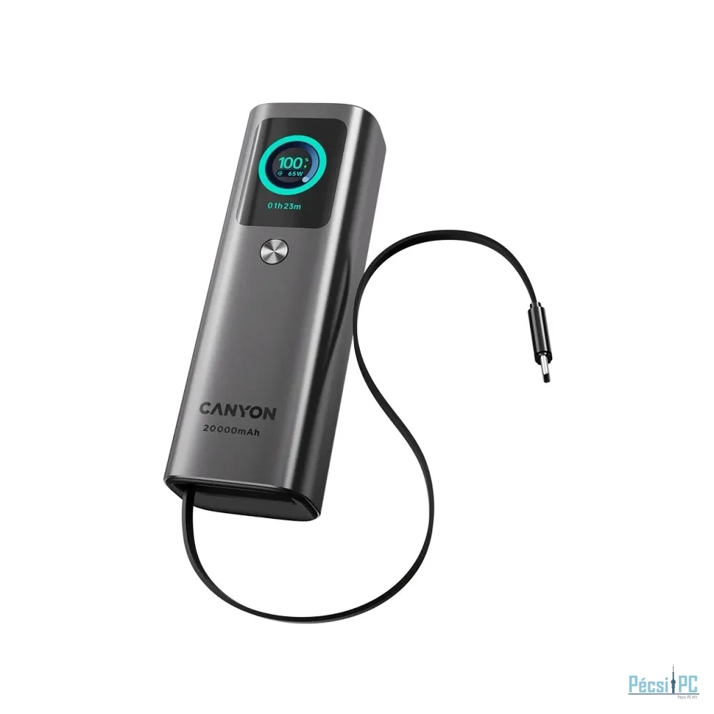 Canyon OnPower 265 20000mAh PowertBank Dark Grey