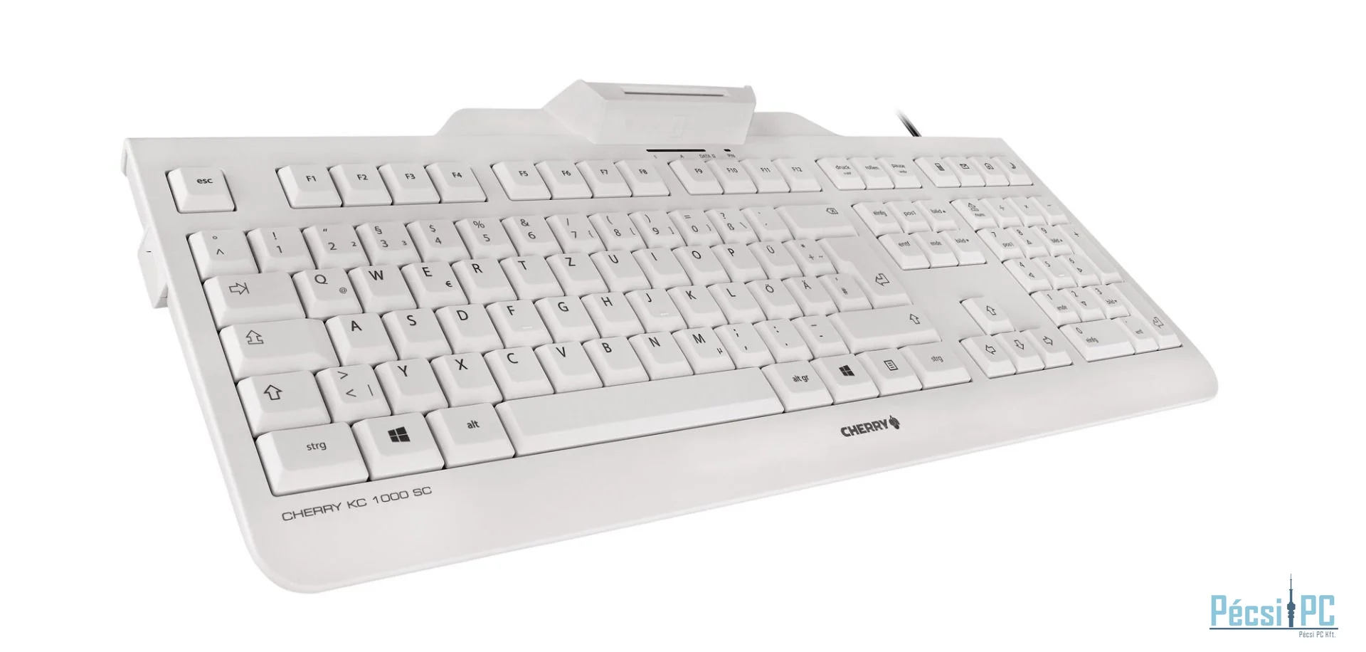 Cherry KC 1000 SC billentyűzet White UK