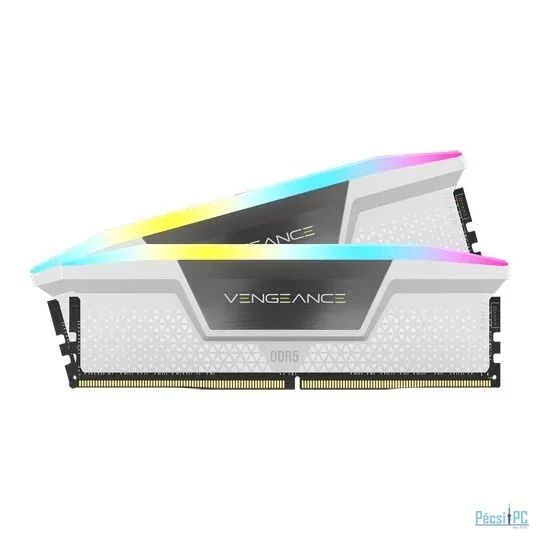 Corsair 32GB DDR5 6400MHz Kit(2x16GB) Vengeance RGB White