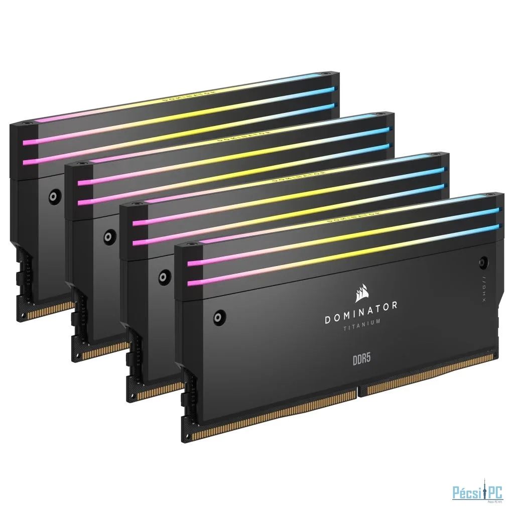 Corsair 64GB DDR5 6400MHz Kit(4x16GB) Dominator Titanium RGB