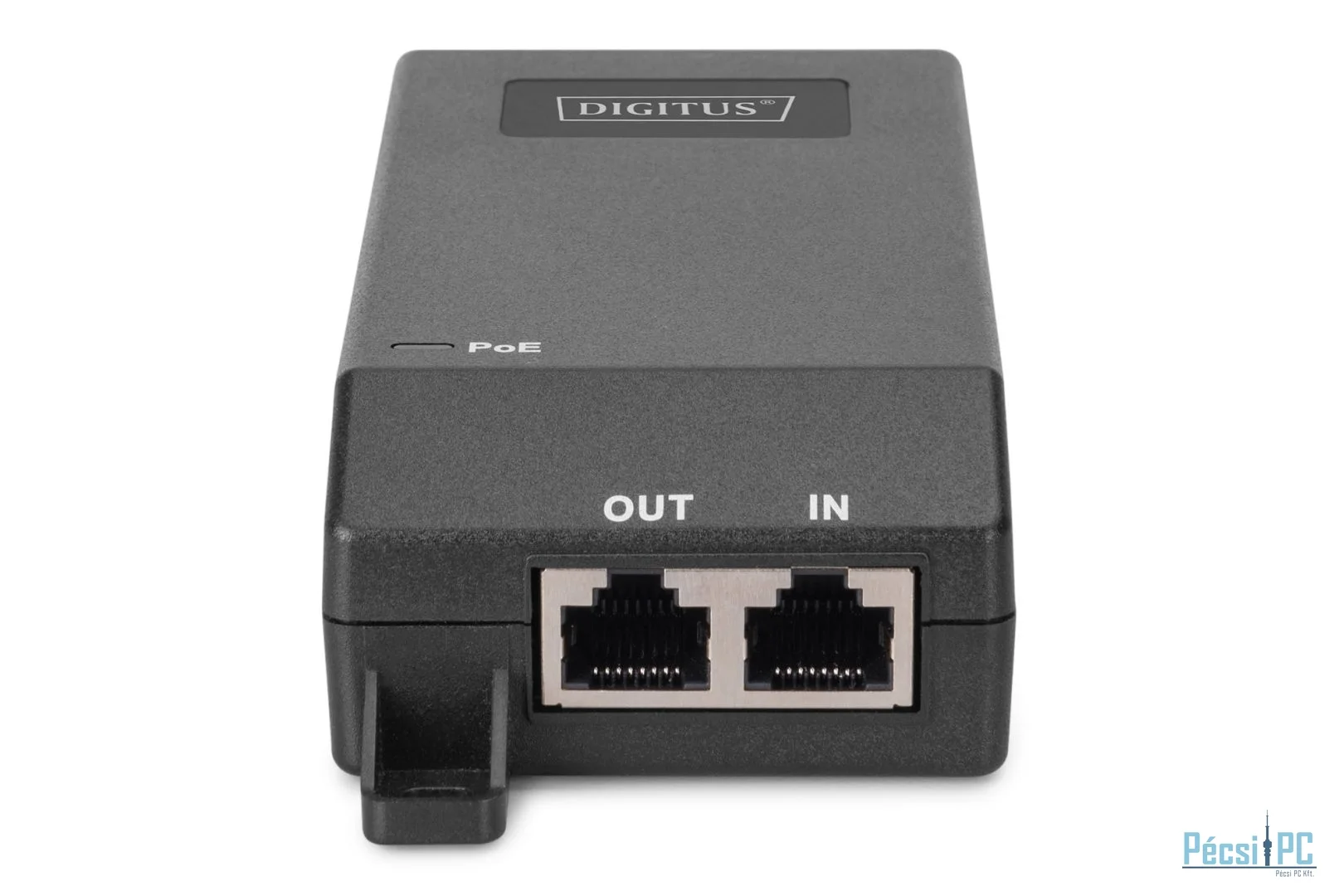 Digitus Gigabit Ethernet PoE+ Injector 802.3at Power Pins:4/5(+) 7/8(-) 30W