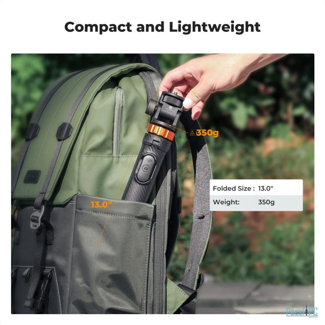 K&F Concept Universal Tripod with Phone Holder & GoPro Adapter