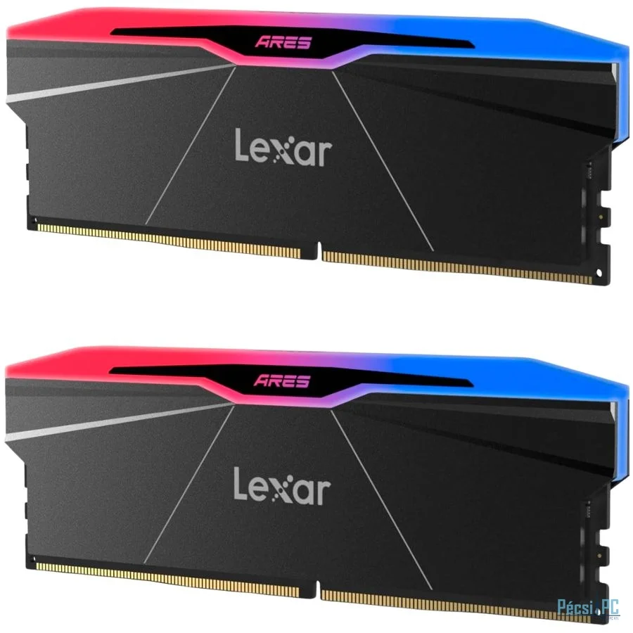 Lexar 32GB DDR5 6000MHz Kit(2x16GB) Ares RGB Black