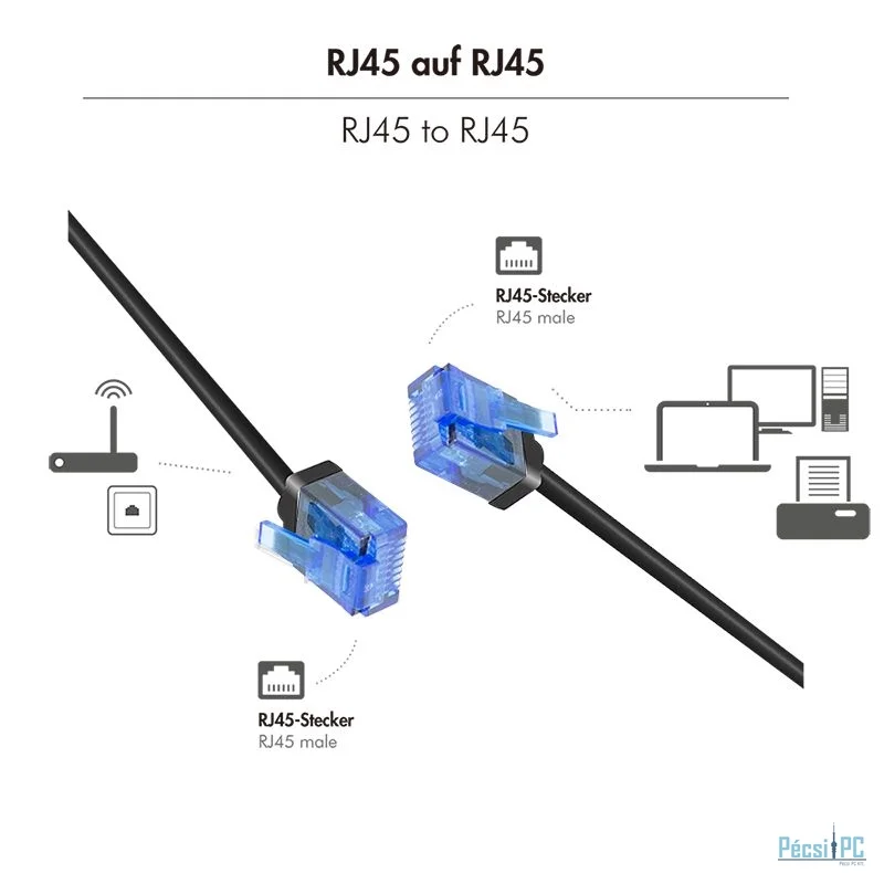 Logilink CQ3113U CAT6A U-UTP Patch Cable 20m Black