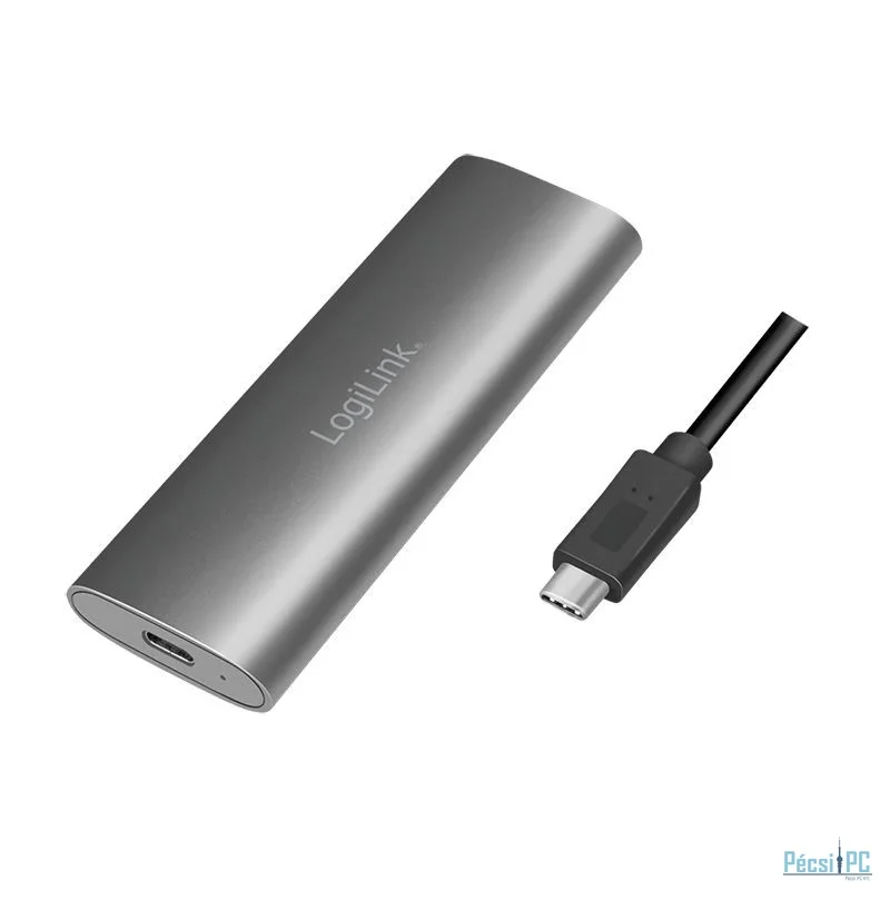 Logilink M.2 NVMe USB-C Case Silver