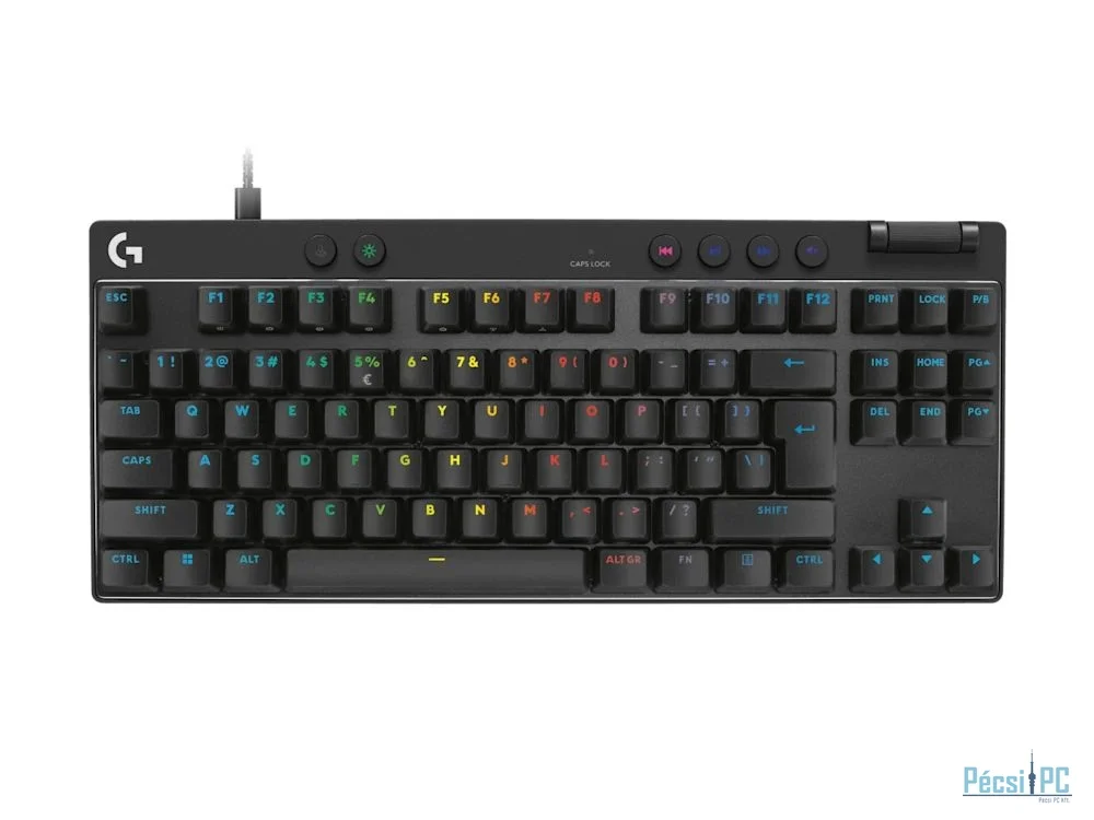 Logitech G Pro X TKL Rapid Gaming Keyboard Black US