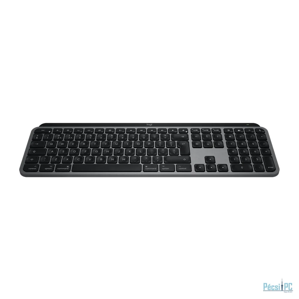Logitech MX Keys S for Mac Bluetooth Keyboard Space Gray UK