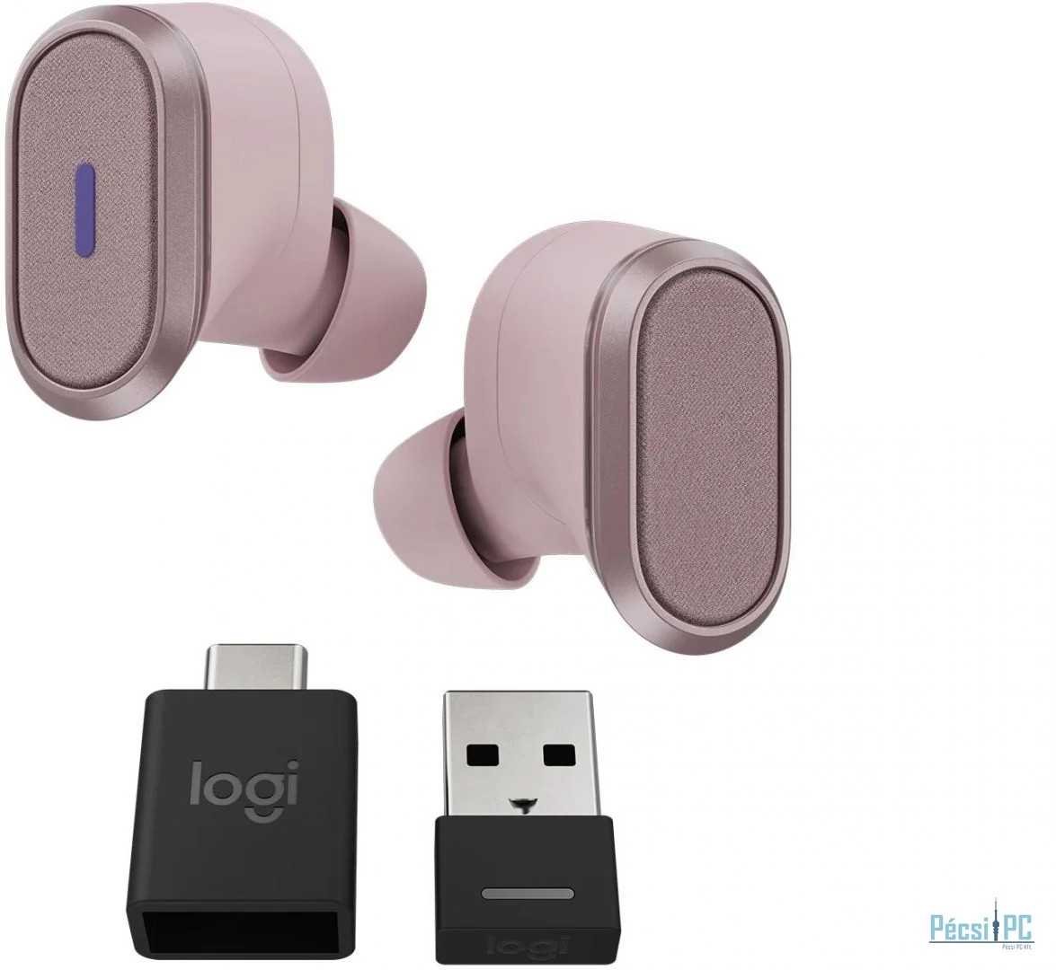 Logitech Zone True Wireless Bluetooth Headset Rose