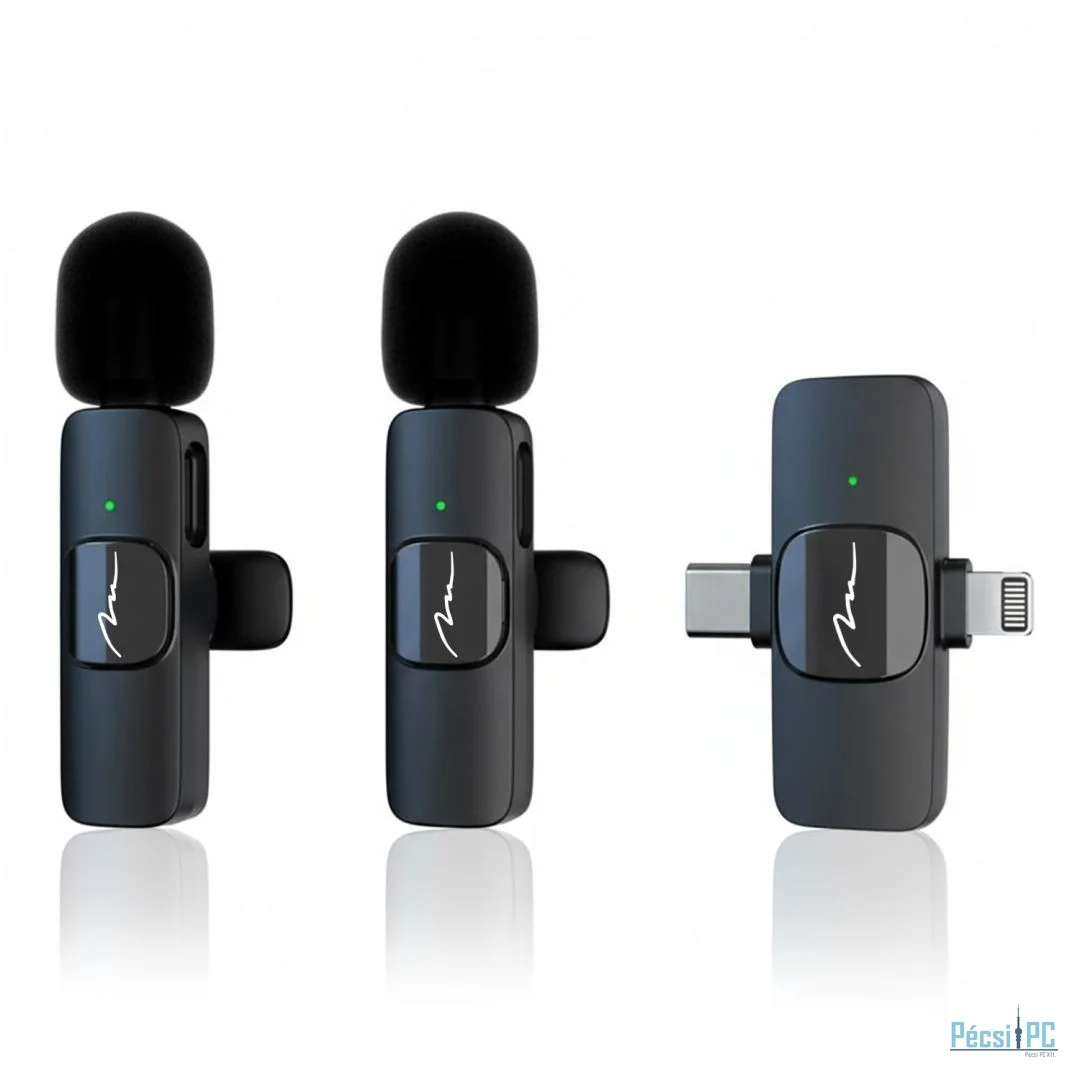 Media-Tech Micro-Mic Duo MT416 csíptetős mikrofonkészlet