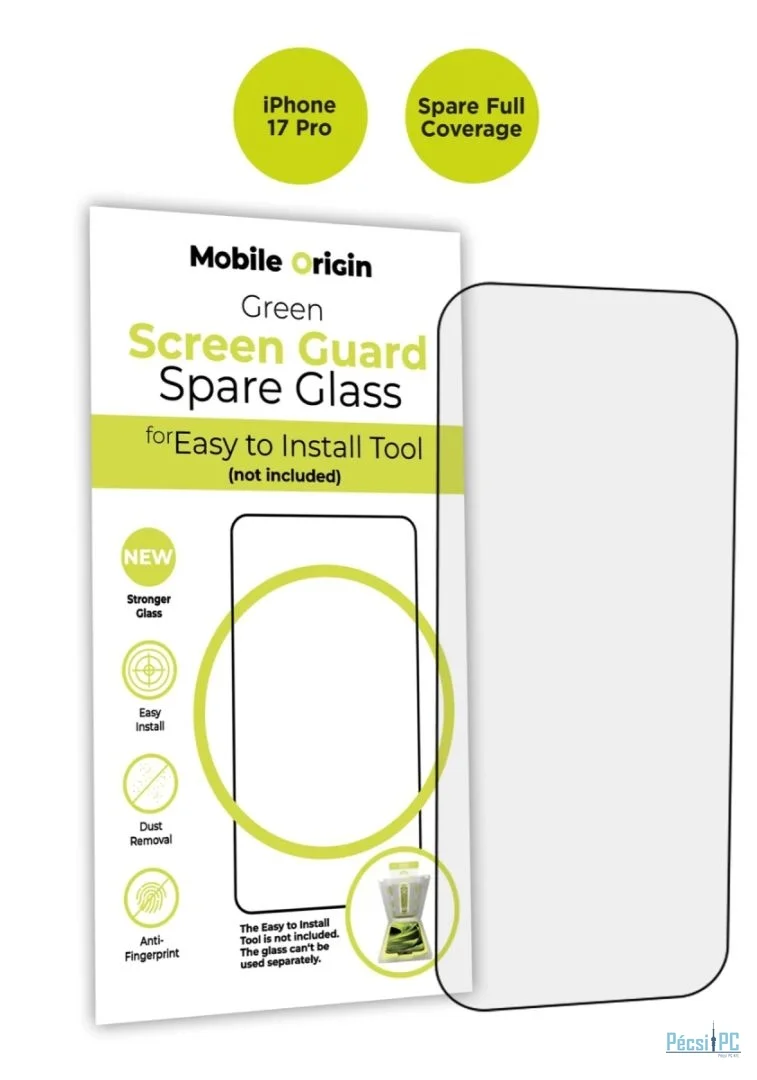 Mobile Origin Screen Guard Spare Glass Full Coverage for iPhone 17 Pro