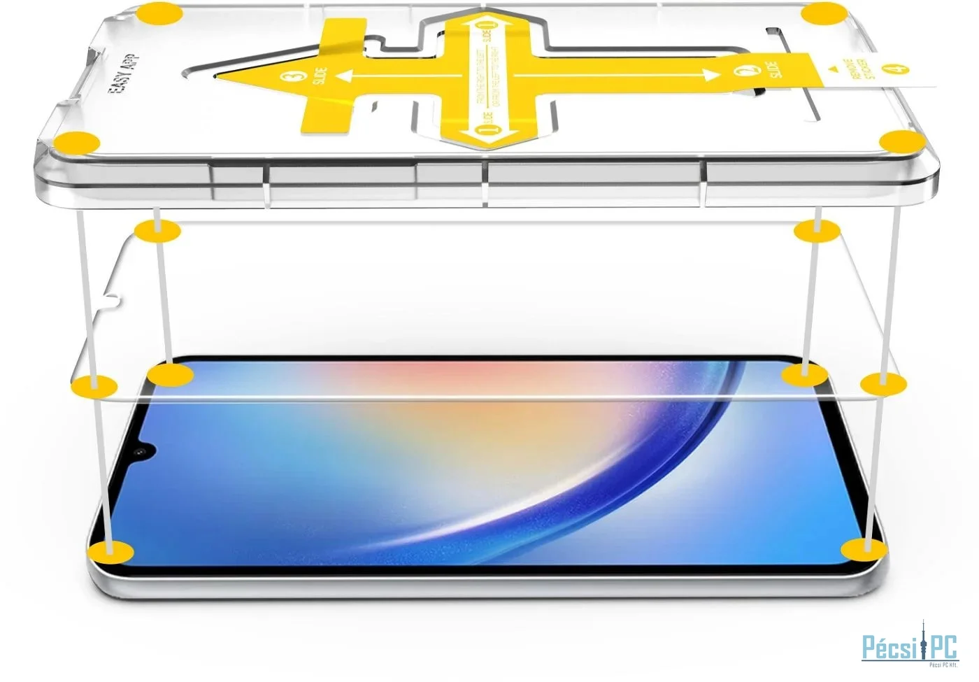 Mobile Origin Screen Guard with arrow applicator Galaxy A35