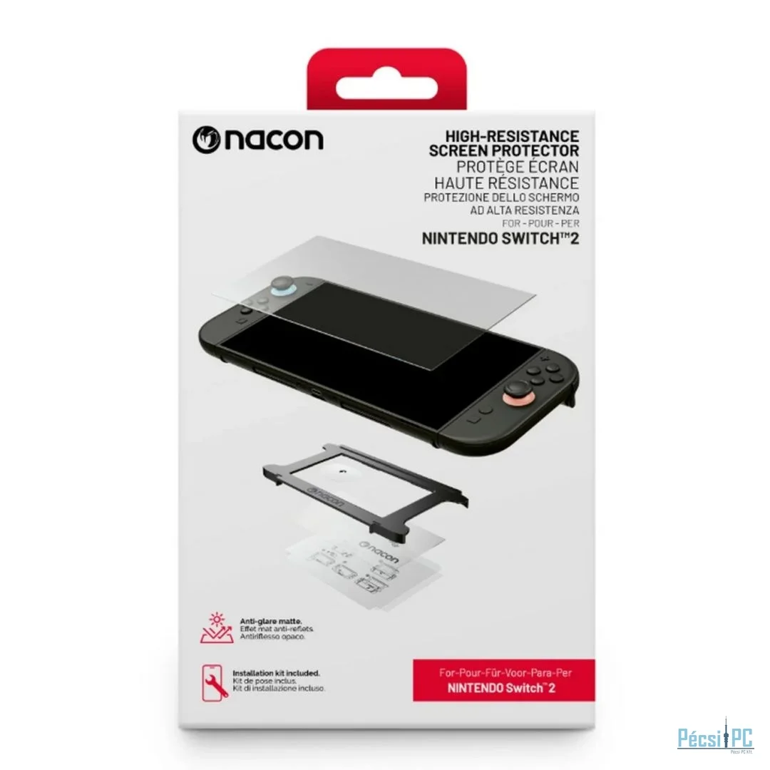Nacon Switch 2 Kijelzővédő Üvegfólia szett