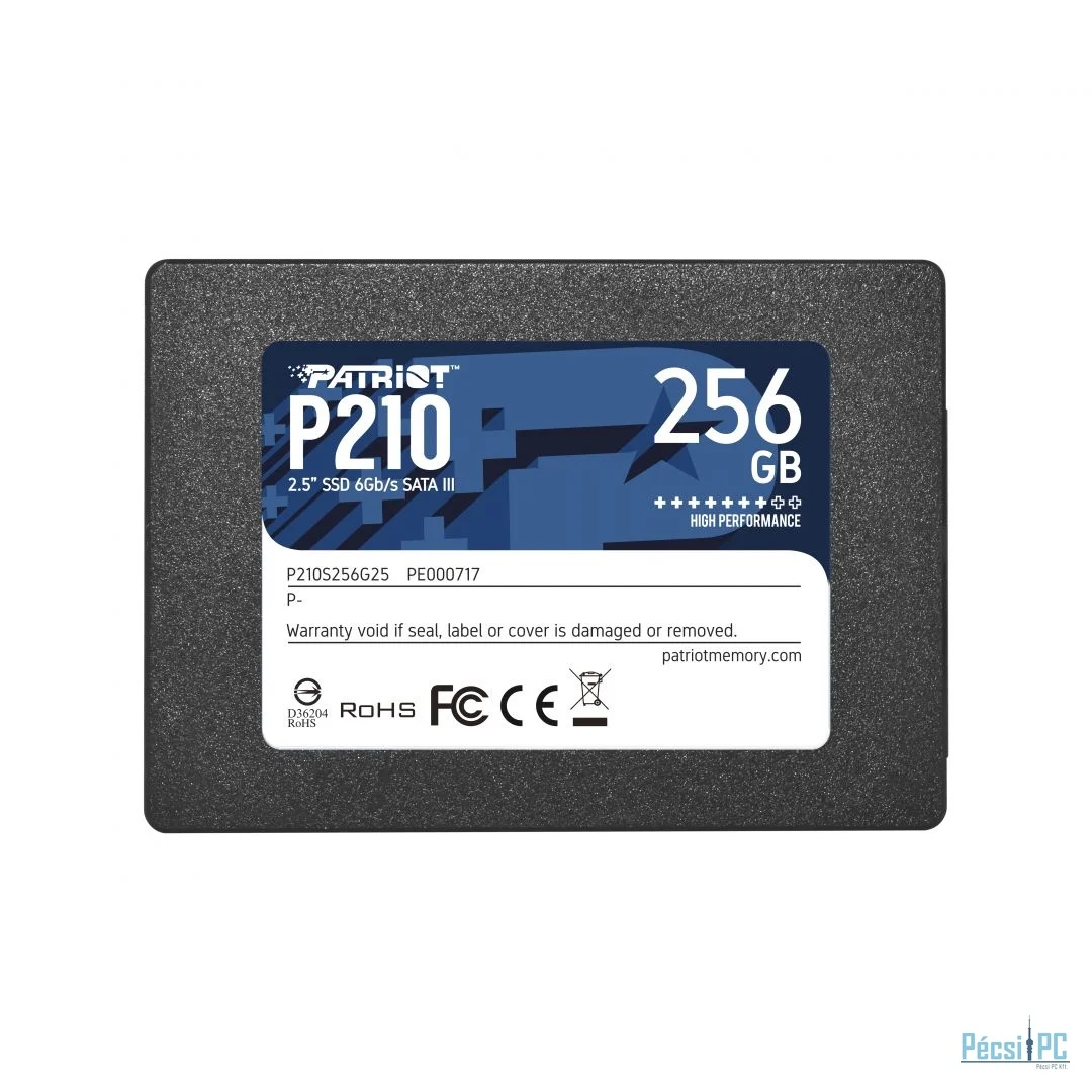 Patriot 256GB 2,5" SATA3 P210