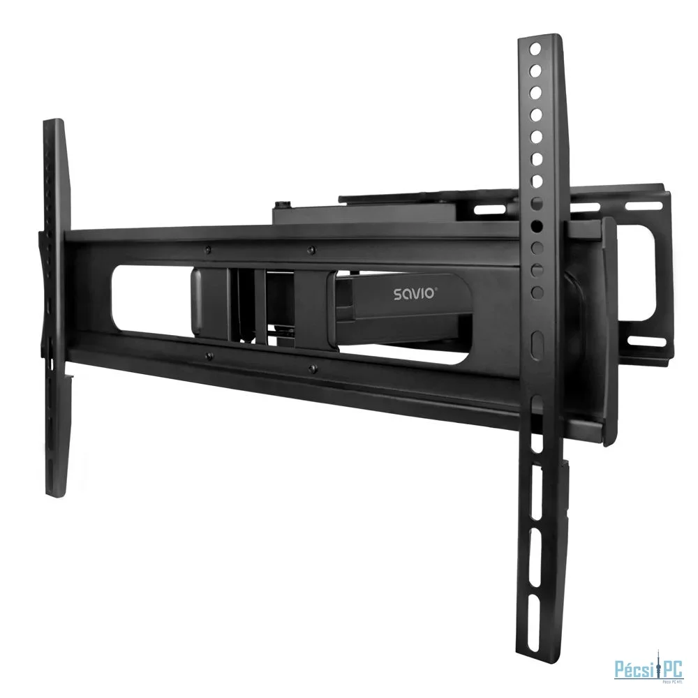 Savio Full-motion TV wall mount 37″ – 86″ 60kg Black