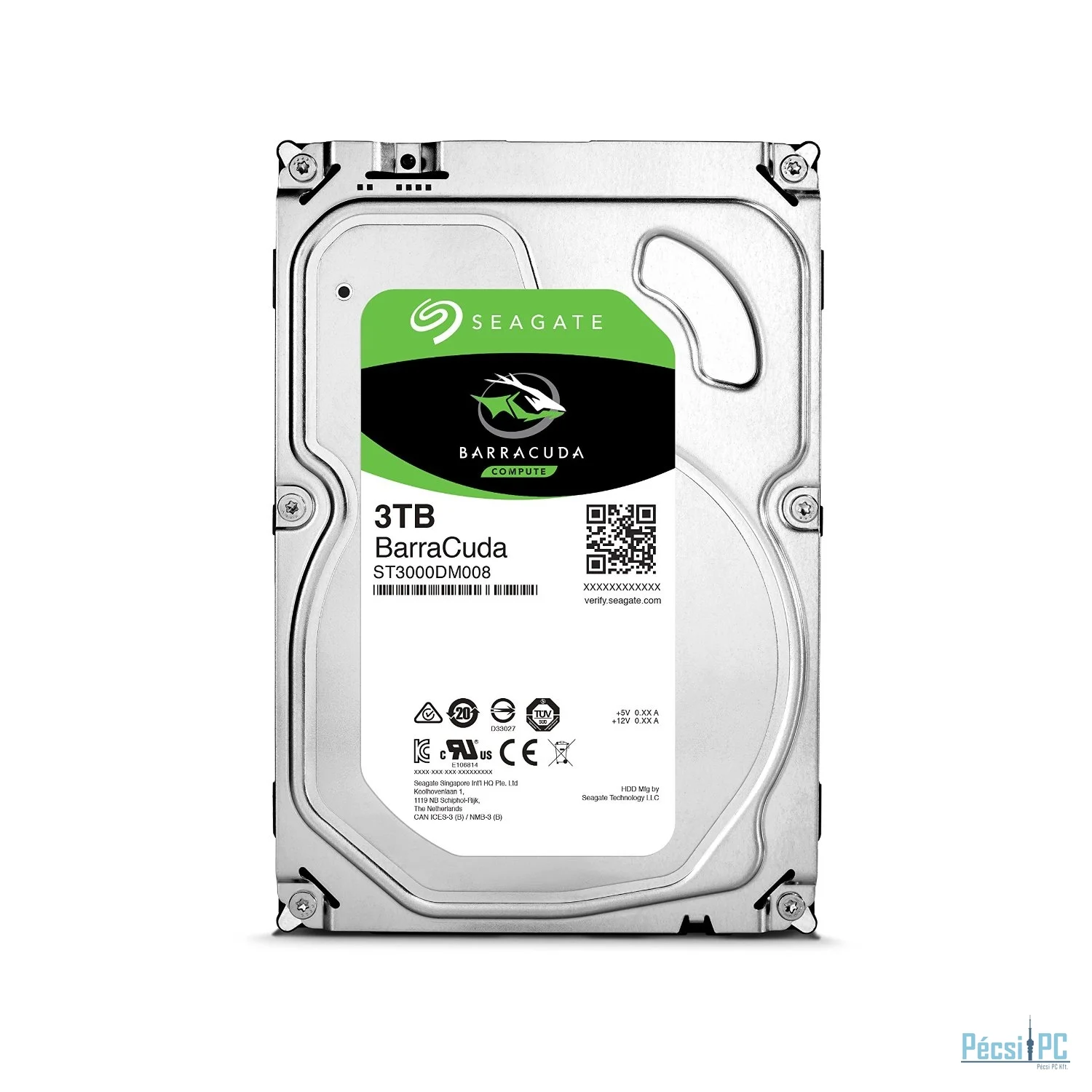 Seagate 3TB 7200rpm SATA-600 64MB ST3000DM008
