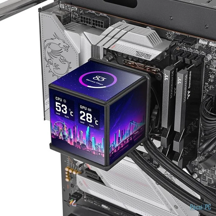 Thermaltake MINECUBE 360 Ultra ARGB Sync AIO Liquid Cooler Black