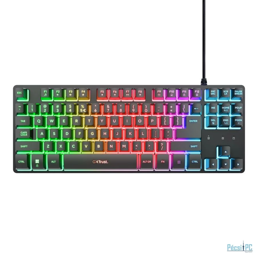 Trust GXT 833 Thado TKL Gaming Keyboard Black