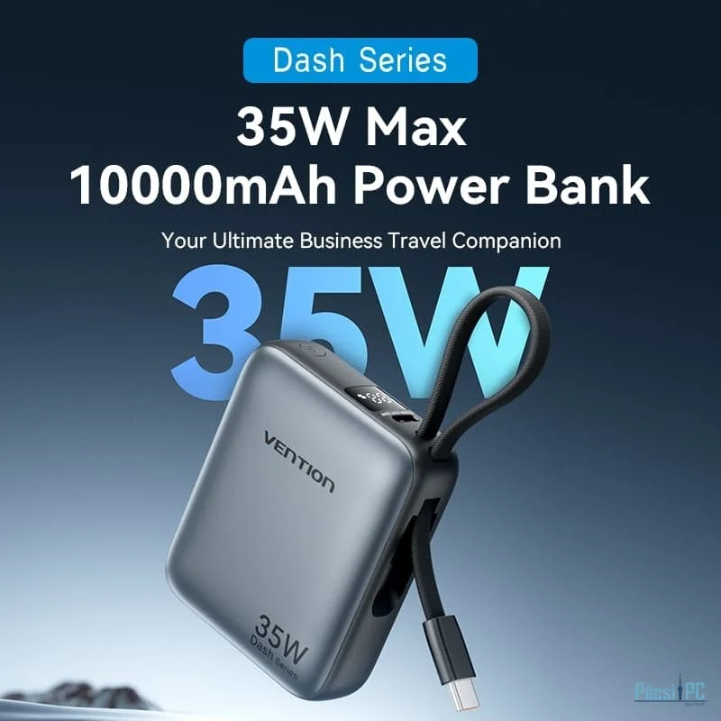 Vention 10000mAh Power Bank Beige