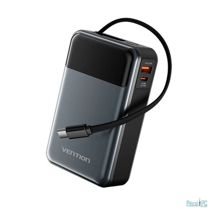 Vention 20000mAh Power Bank Black