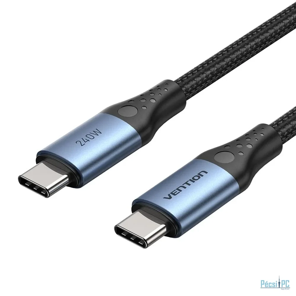 Vention USB 2.0 C Male to C Male 240W Cable 1m Black