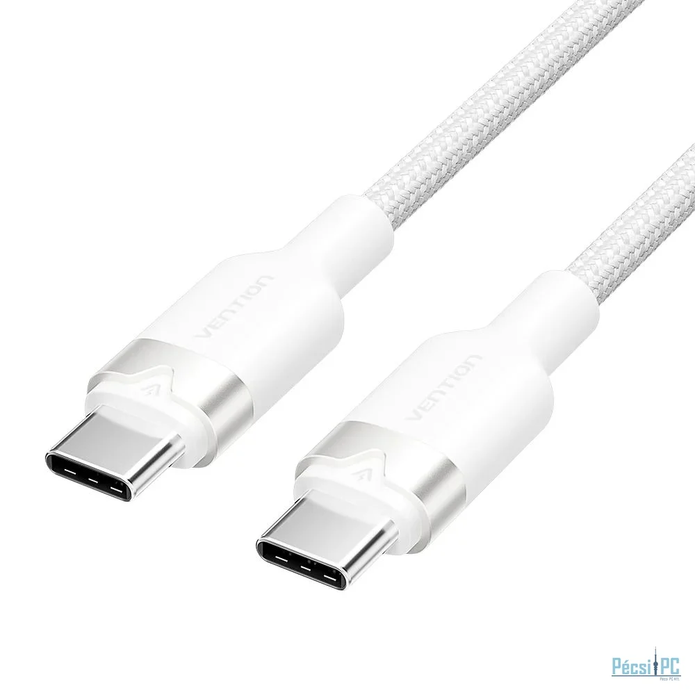 Vention USB 2.0 Type-C Male to Type-C Male 3A Cable 2m White