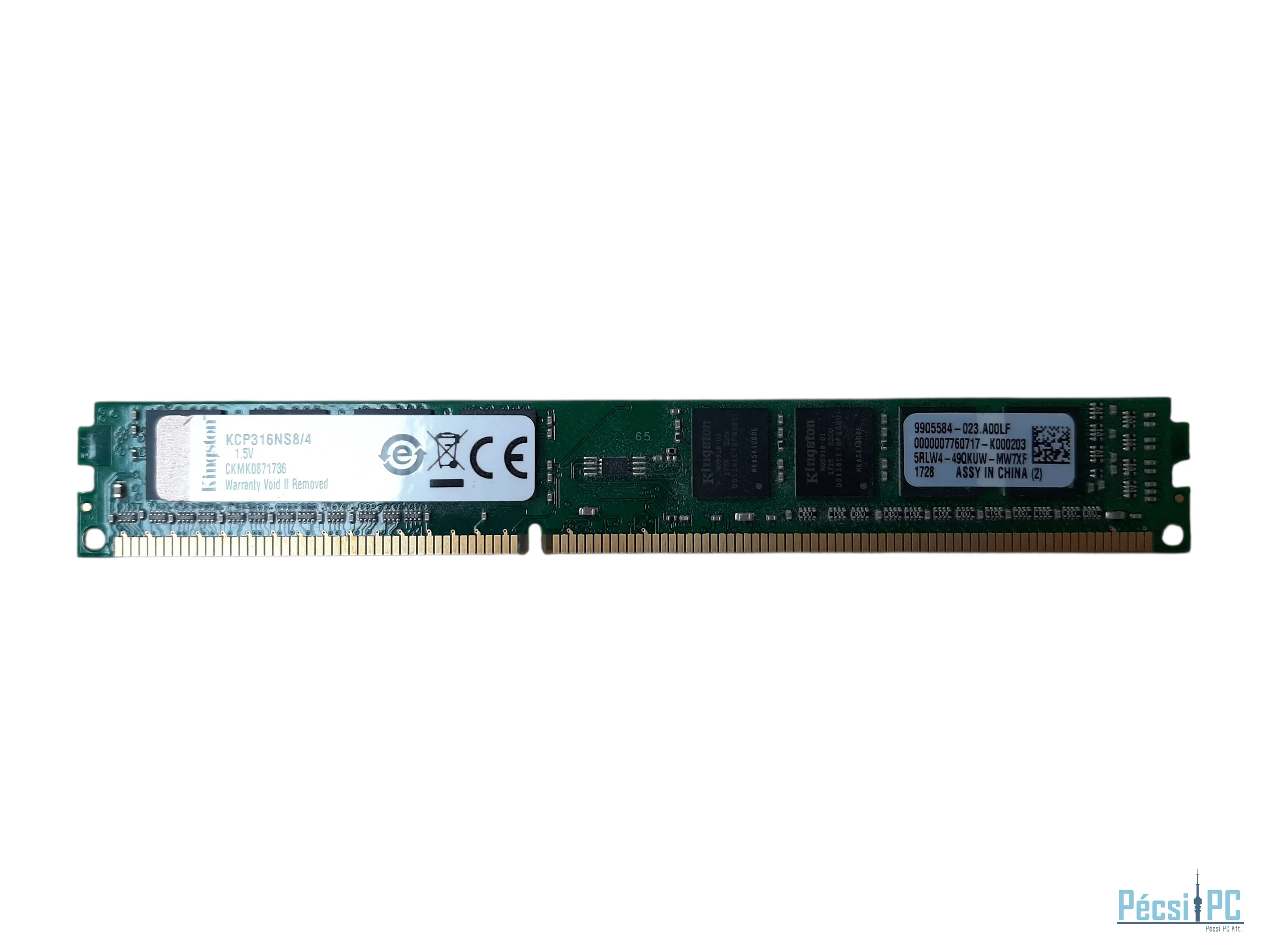 Kingston 4GB DDR3 1600MHz RAM