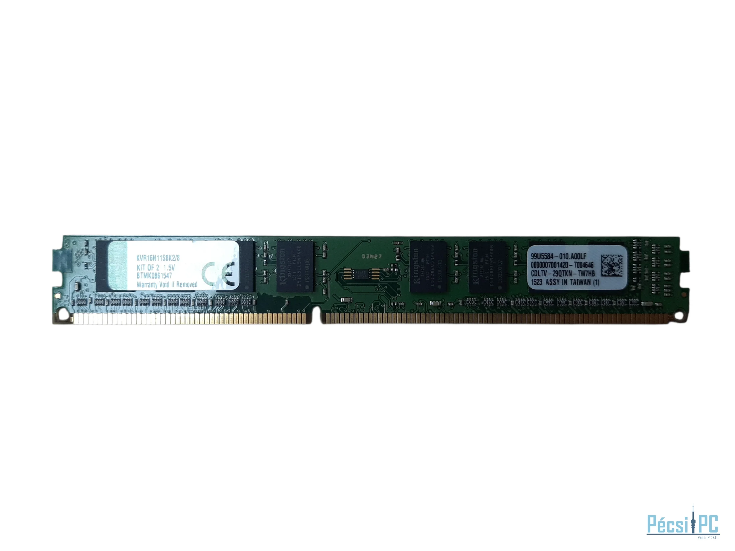Kingston 4GB DDR3 1600MHz RAM