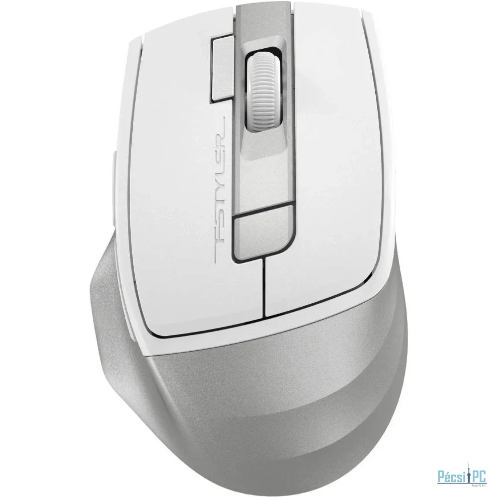 A4-Tech Fstyler FB45CS Air2 Wireless Mouse Silver White