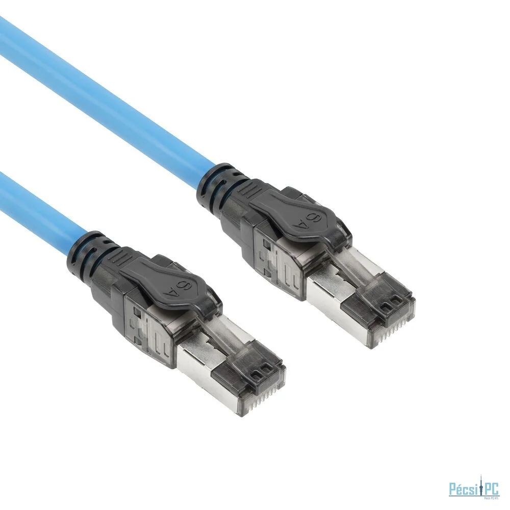 ACT CAT6A S-FTP Patch Cable 80m Blue
